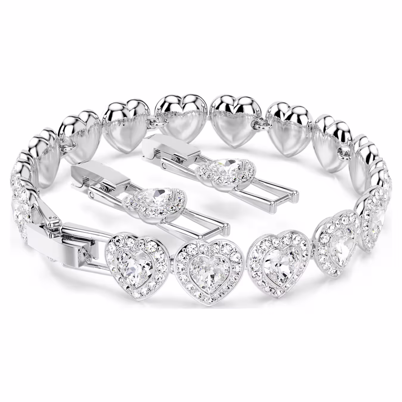 braccialetto-ariana-grande-x-swarovski--taglio-misto--cuore--bianco--placcato-rodio-swarovski-5720860 (1)
