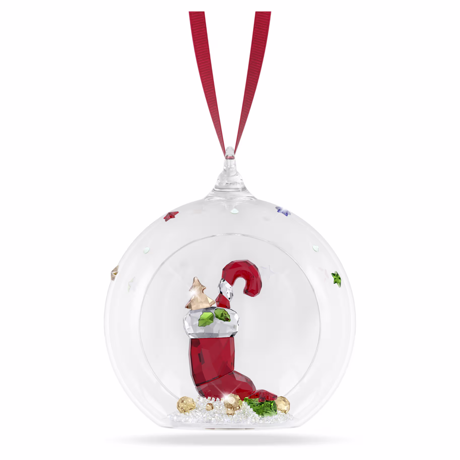 holiday-cheers-decorazione-pallina-con-calza-e-dolciumi--multicolore-swarovski-5735700